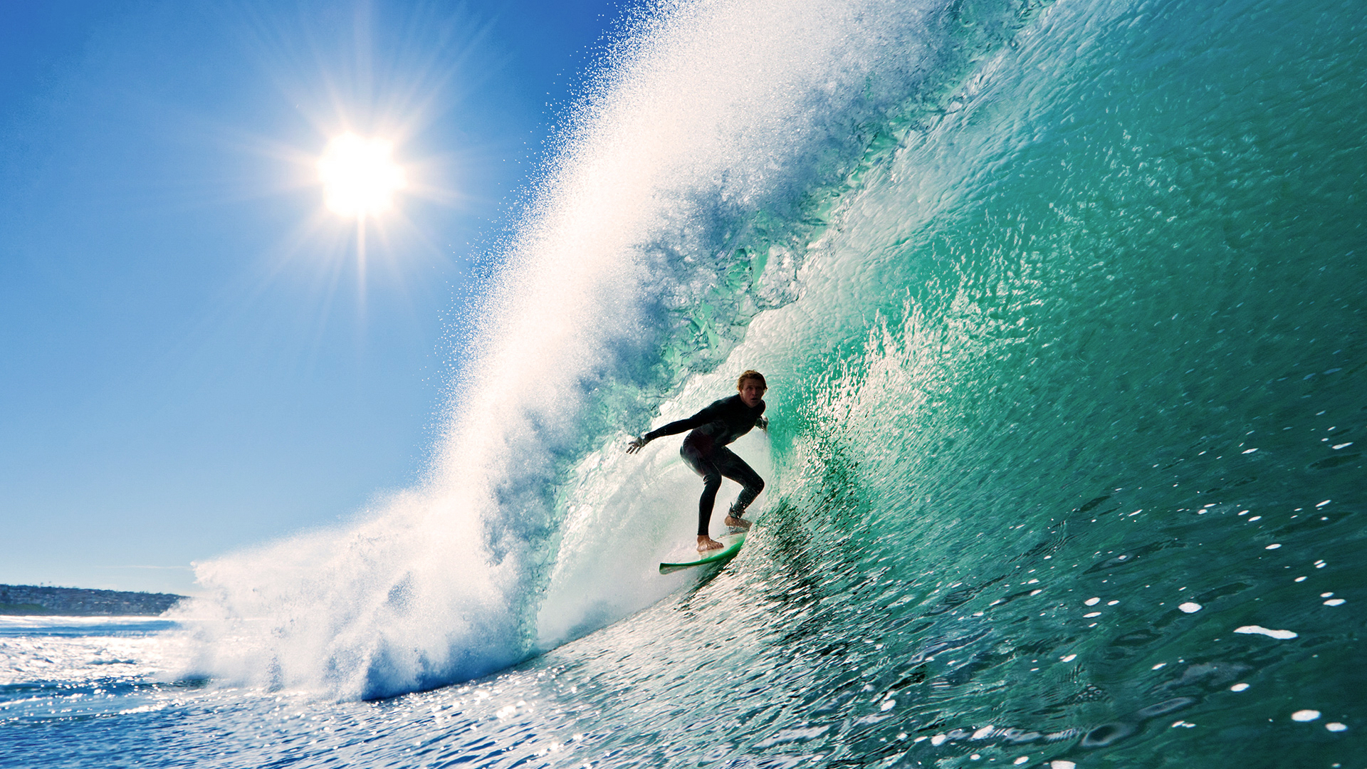 Posizione surf sull’onda